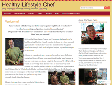 Tablet Screenshot of healthylifestylechef.com